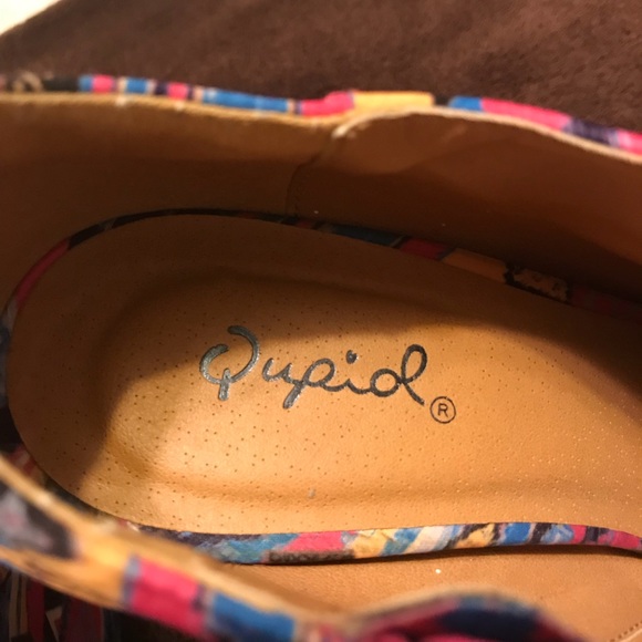 👑 Aztec print wedges 👑 - Picture 4 of 4